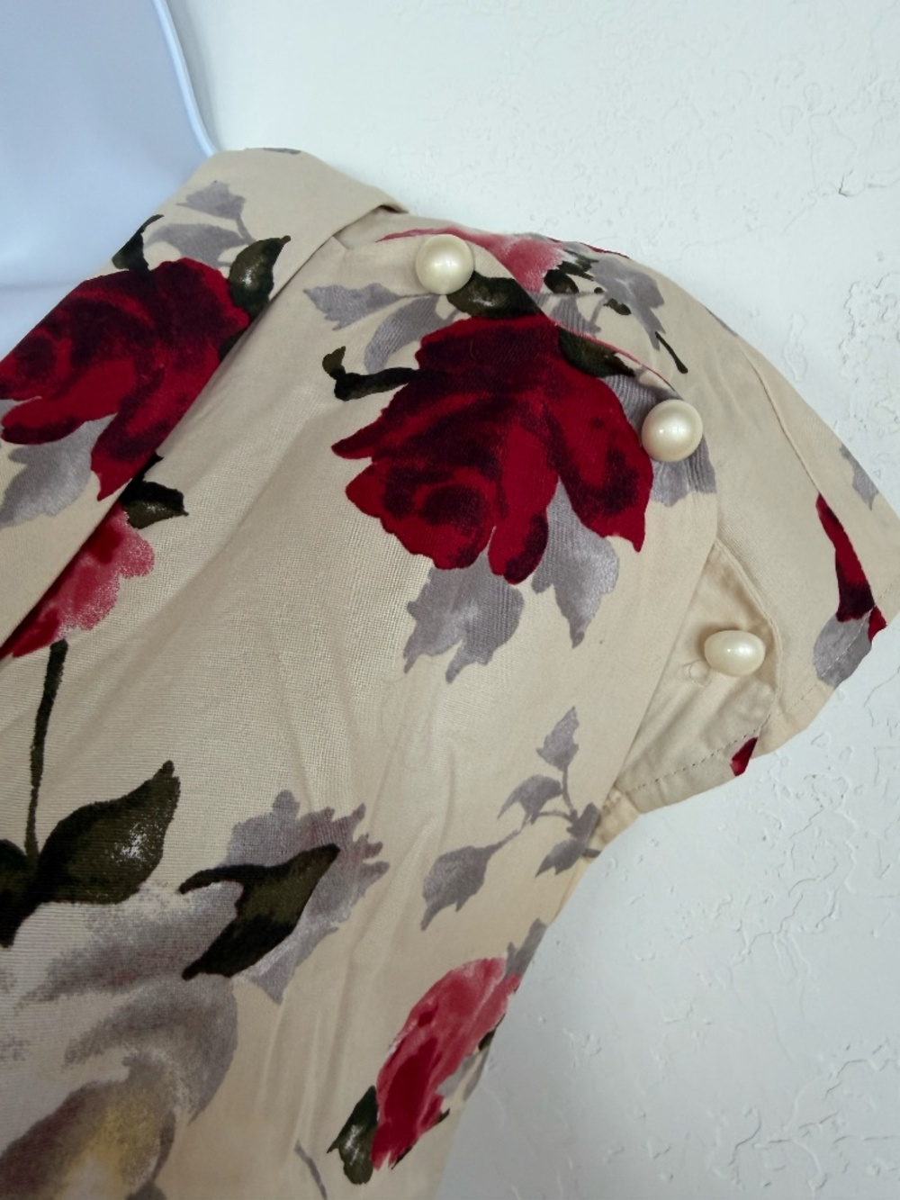 Hell Bunny Retro Vintage Dress Summer Garden Party - Picture 4 of 7